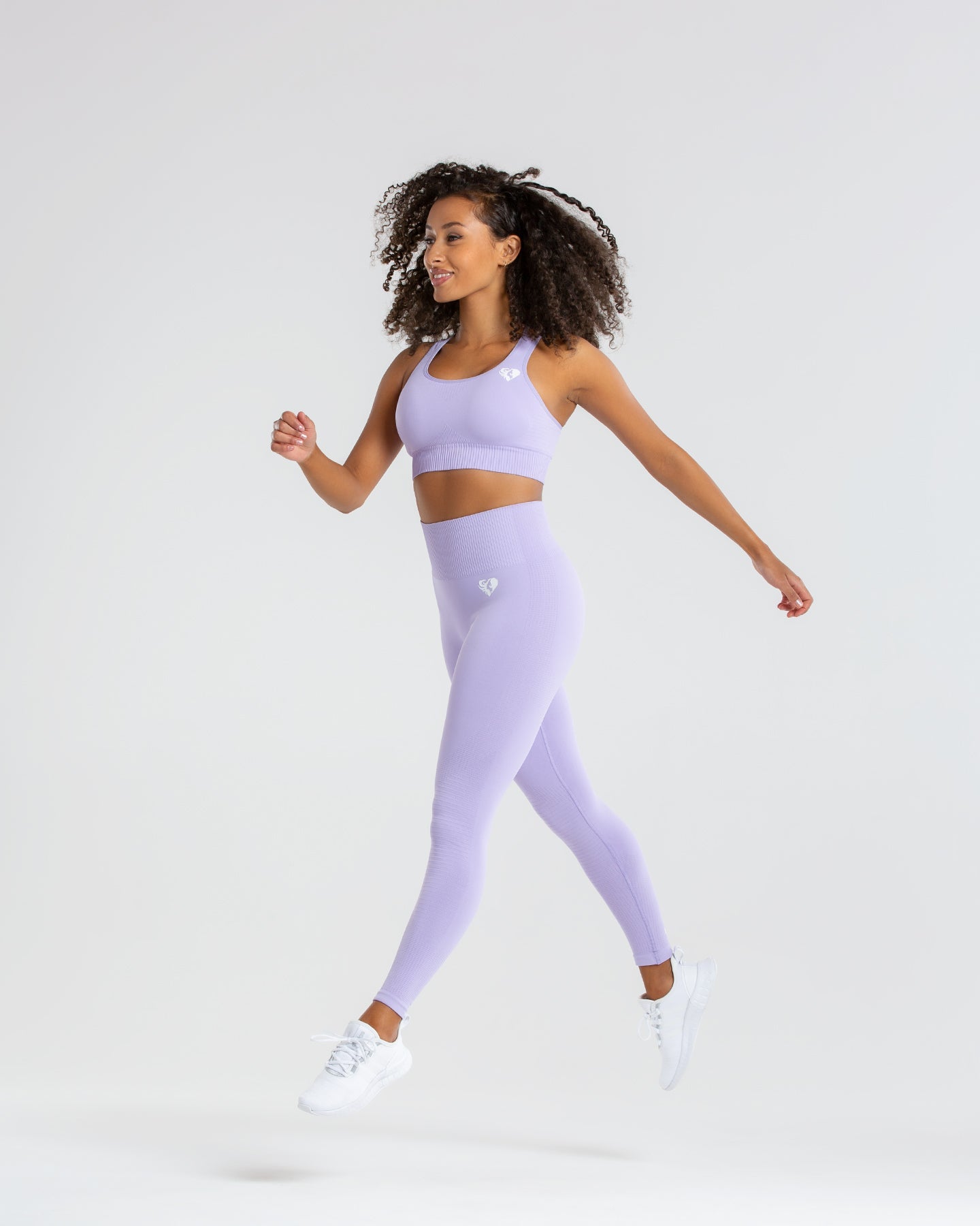 Power Seamless Sports Bra | Lilac