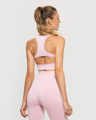 Move Seamless Sports Bra | Light Pink Marl