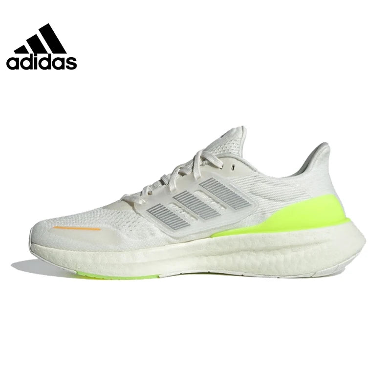 حذاء Adidas Pureboost 23 مريح مضاد للانزلاق، حذاء رياضي كاجوال