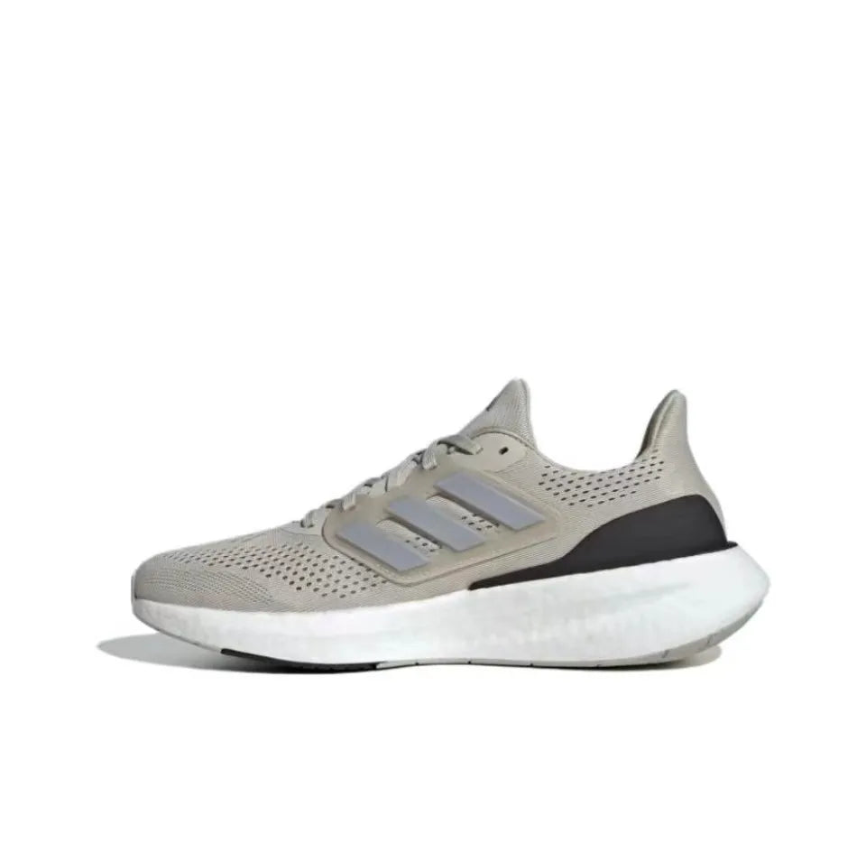 حذاء Adidas Pureboost 23 مريح مضاد للانزلاق، حذاء رياضي كاجوال