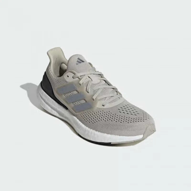 حذاء Adidas Pureboost 23 مريح مضاد للانزلاق، حذاء رياضي كاجوال