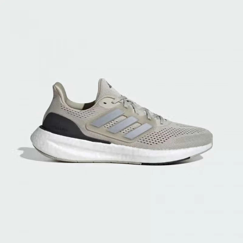 حذاء Adidas Pureboost 23 مريح مضاد للانزلاق، حذاء رياضي كاجوال