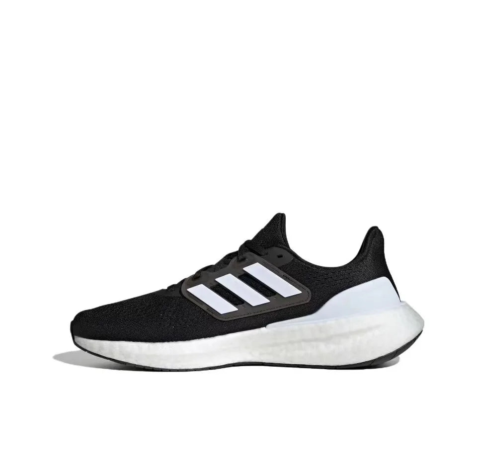 حذاء Adidas Pureboost 23 مريح مضاد للانزلاق، حذاء رياضي كاجوال