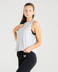 Power Tank Top | Mist Grey