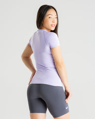 Power Seamless T-Shirt | Lilac